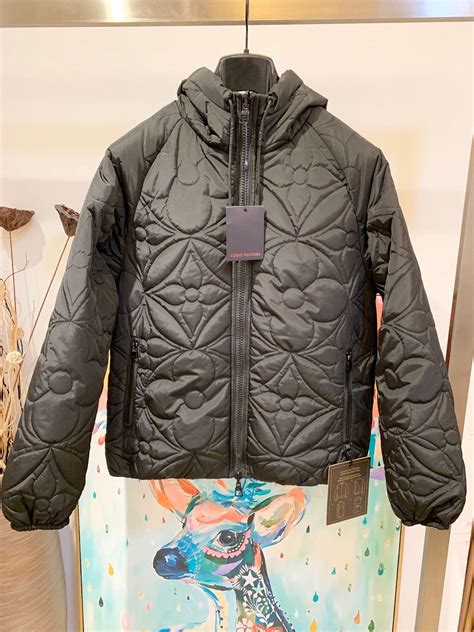 louis vuitton reversible monogram puffer jacket|Products by Louis Vuitton: Reversible Monogram Puffer Jacket.